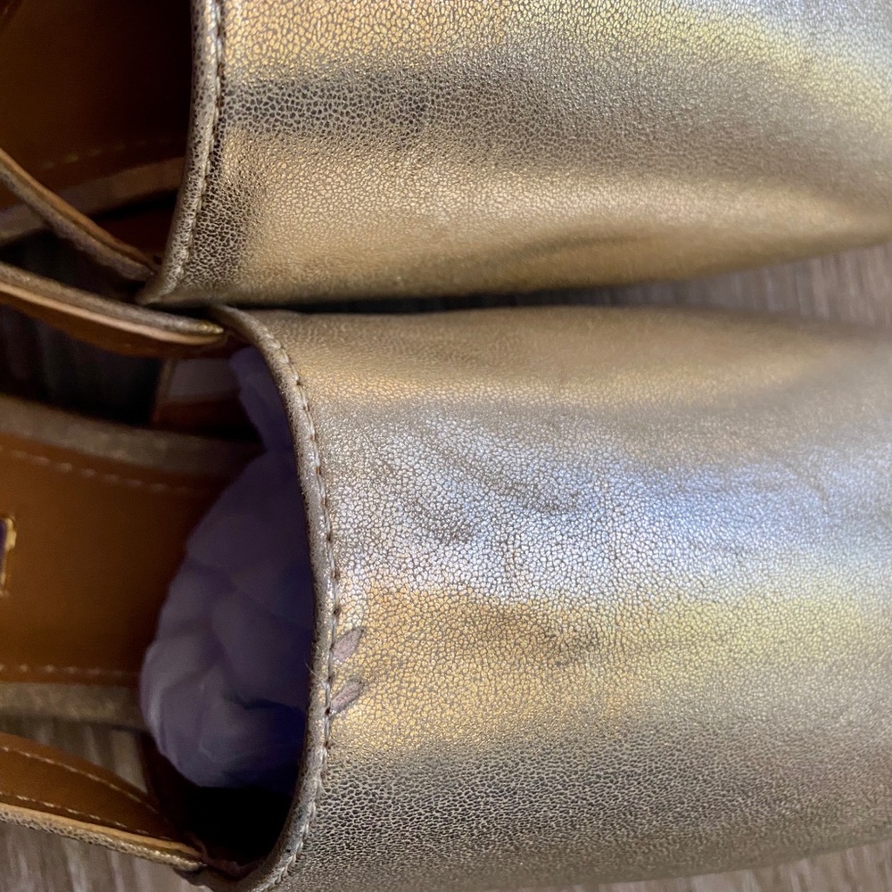 Qupid faux leather slingback sandals - Picture 6 of 6